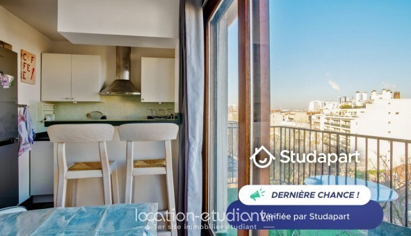 Logement tudiant Studio à Paris 14me arrondissement (75014)