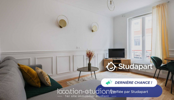 Logement étudiant Location Studio Meublé Paris 14ème arrondissement (75014)