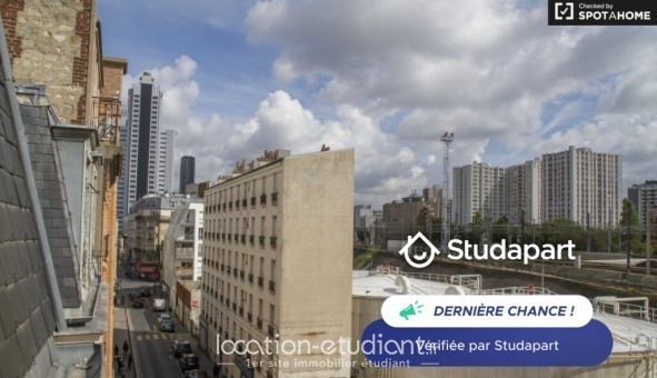 Logement tudiant Studio à Paris 15me arrondissement (75015)