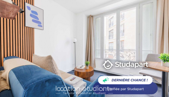 Logement tudiant Studio à Paris 15me arrondissement (75015)