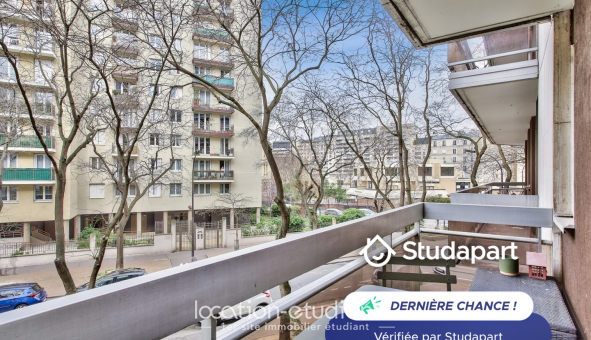 Logement tudiant Studio à Paris 15me arrondissement (75015)