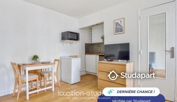 Logement tudiant Studio à Paris 15me arrondissement (75015)