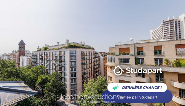 Logement tudiant Studio à Paris 15me arrondissement (75015)