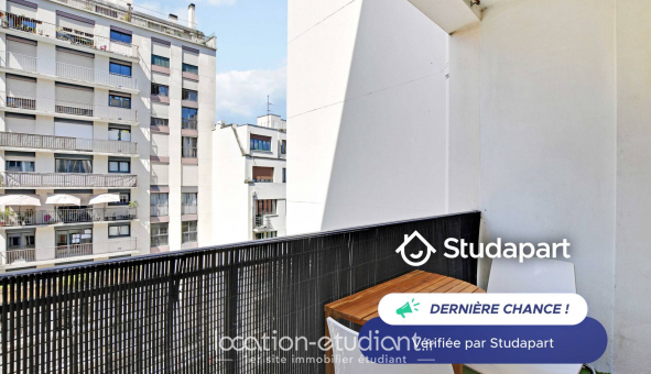 Logement tudiant Studio à Paris 15me arrondissement (75015)