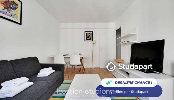 Logement tudiant Studio à Paris 15me arrondissement (75015)