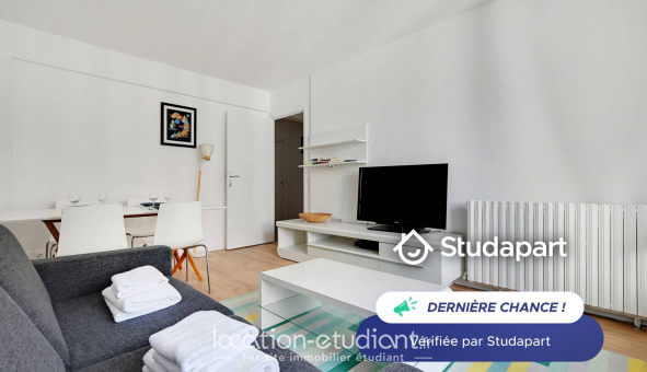 Logement tudiant Studio à Paris 15me arrondissement (75015)