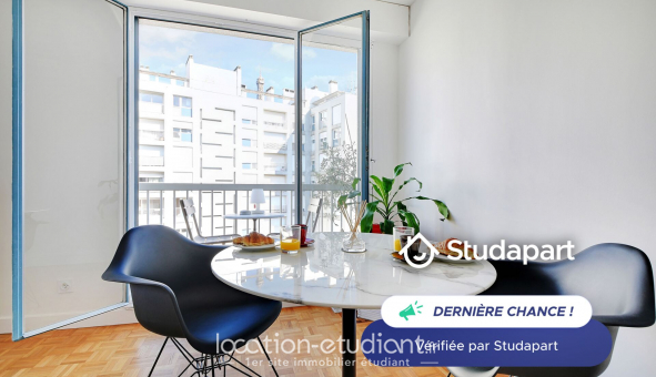 Logement tudiant Studio à Paris 15me arrondissement (75015)