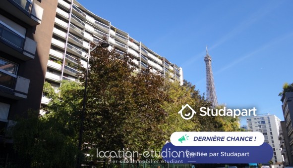 Logement tudiant Studio à Paris 15me arrondissement (75015)