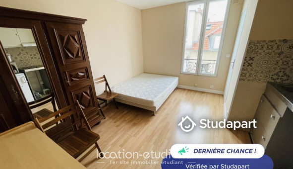 Logement tudiant Location Studio Meublé Paris 15me arrondissement (75015)