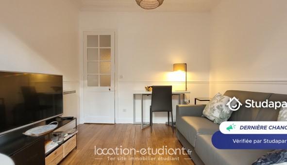 Logement tudiant Location Studio Meublé Paris 15me arrondissement (75015)