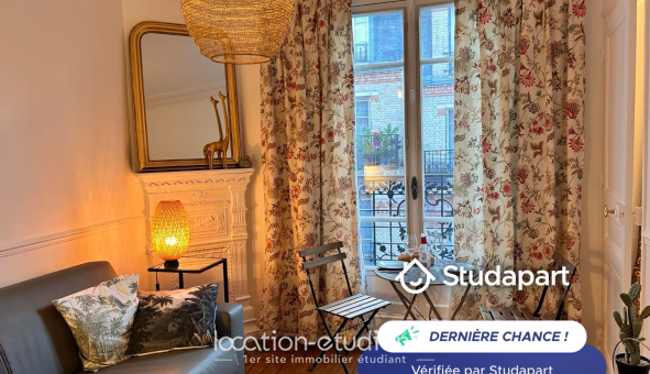 Logement tudiant Studio à Paris 15me arrondissement (75015)