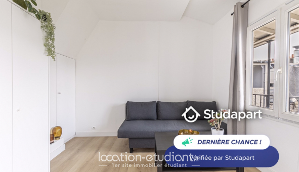 Logement tudiant Location Studio Meublé Paris 15me arrondissement (75015)