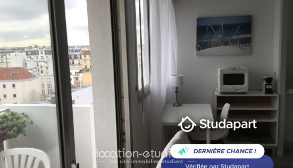 Logement tudiant Studio à Paris 15me arrondissement (75015)