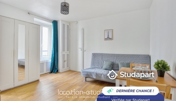 Logement tudiant Studio à Paris 15me arrondissement (75015)