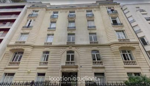 Logement tudiant Studio à Paris 16me arrondissement (75016)