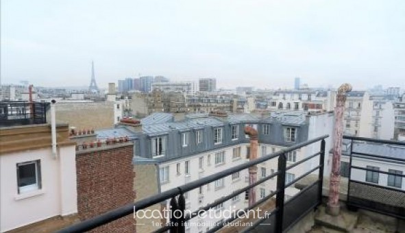 Logement tudiant Studio à Paris 16me arrondissement (75016)