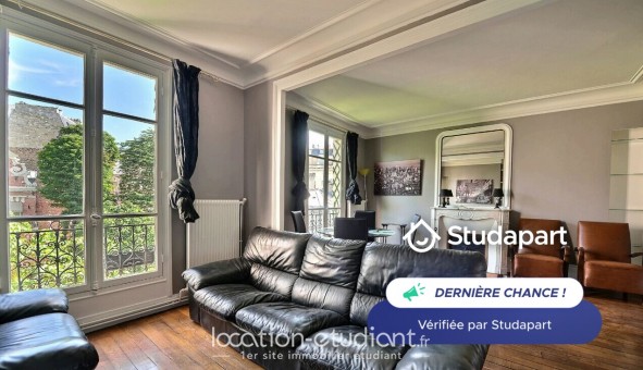 Logement tudiant Location Studio Meublé Paris 16me arrondissement (75016)
