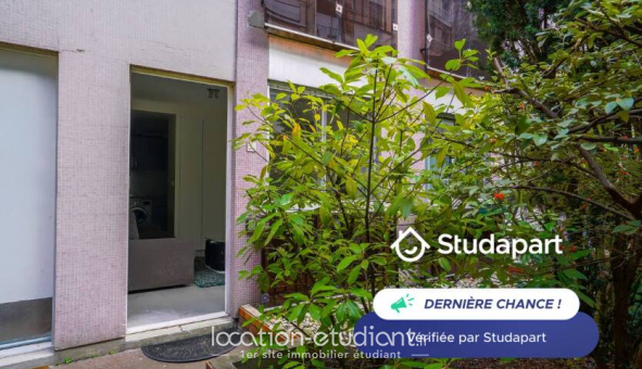 Logement tudiant Studio à Paris 16me arrondissement (75016)