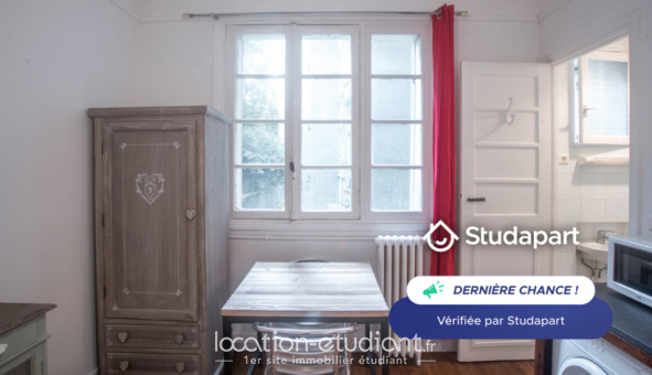 Logement tudiant Studio à Paris 16me arrondissement (75016)