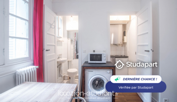 Logement tudiant Studio à Paris 16me arrondissement (75016)