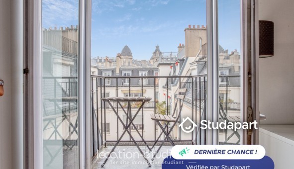 Logement tudiant Studio à Paris 16me arrondissement (75016)