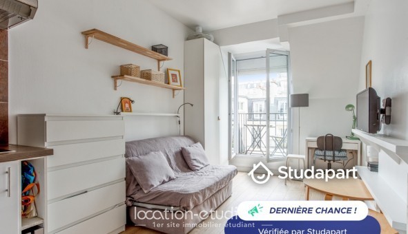 Logement tudiant Studio à Paris 16me arrondissement (75016)