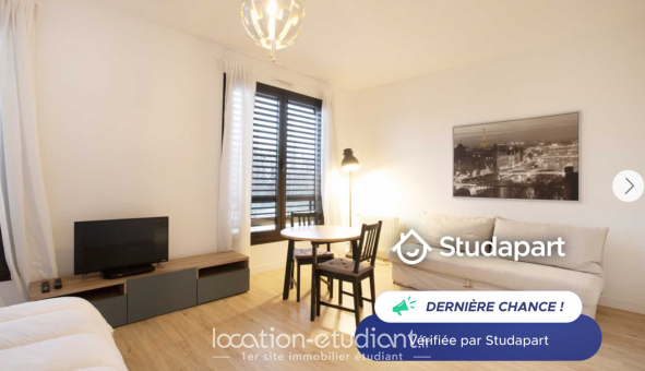 Logement tudiant Studio à Paris 16me arrondissement (75016)