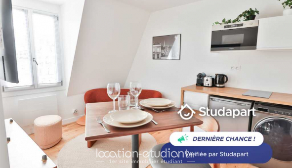 Logement tudiant Studio à Paris 16me arrondissement (75016)