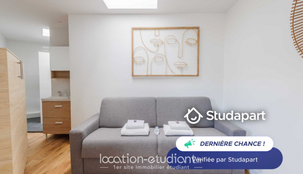 Logement tudiant Studio à Paris 16me arrondissement (75016)