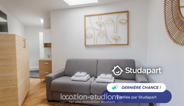 Logement tudiant Studio à Paris 16me arrondissement (75016)