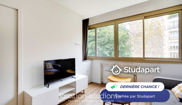 Logement tudiant Studio à Paris 16me arrondissement (75016)