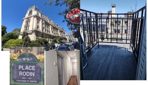 Logement tudiant Location Studio Vide Paris 16me arrondissement (75016)