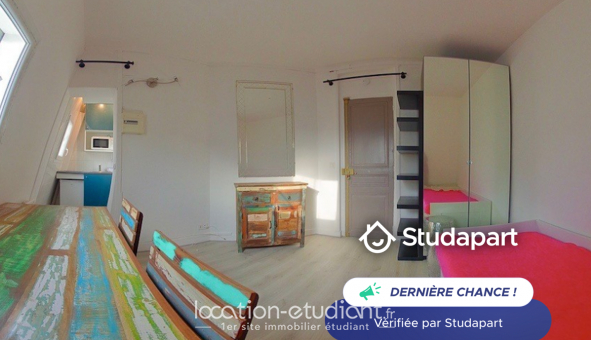 Logement tudiant Studio à Paris 16me arrondissement (75016)