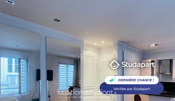 Logement tudiant Studio à Paris 16me arrondissement (75016)