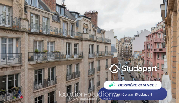 Logement tudiant Studio à Paris 16me arrondissement (75016)