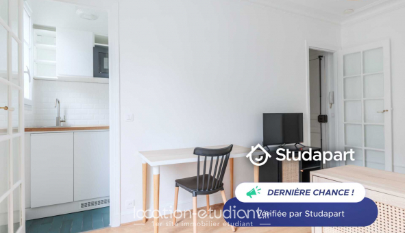 Logement tudiant Studio à Paris 16me arrondissement (75016)