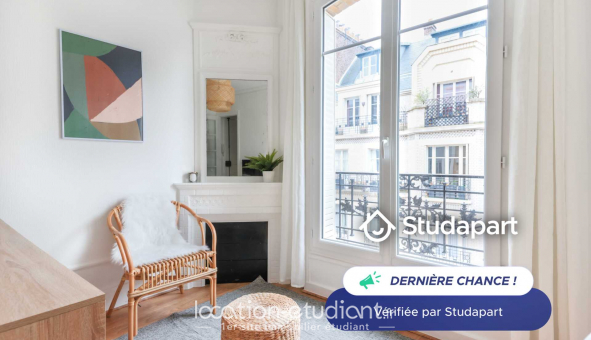 Logement tudiant Studio à Paris 16me arrondissement (75016)