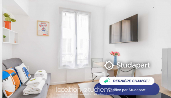 Logement tudiant Studio à Paris 16me arrondissement (75016)