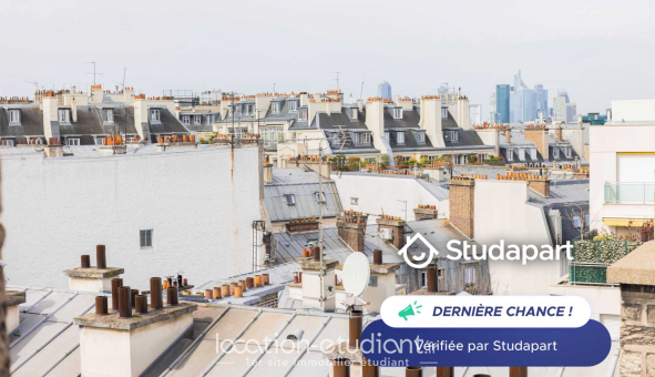 Logement tudiant Studio à Paris 16me arrondissement (75016)