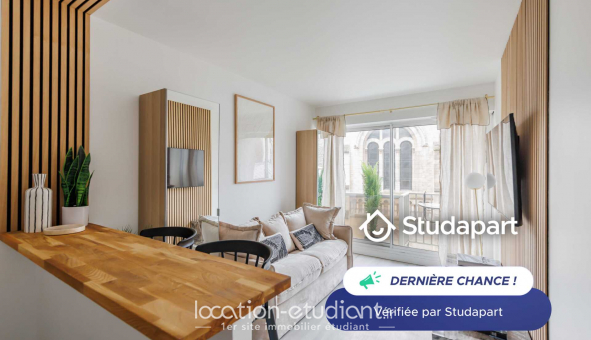 Logement tudiant Studio à Paris 16me arrondissement (75016)