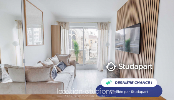 Logement tudiant Studio à Paris 16me arrondissement (75016)