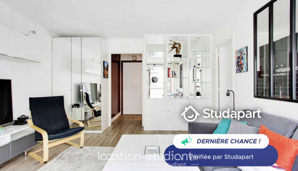 Logement tudiant Studio à Paris 16me arrondissement (75016)