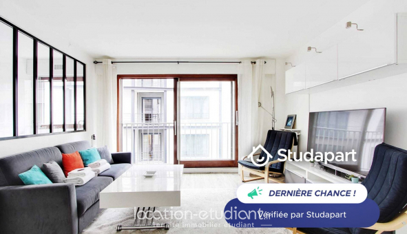 Logement tudiant Studio à Paris 16me arrondissement (75016)