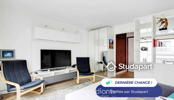 Logement tudiant Studio à Paris 16me arrondissement (75016)