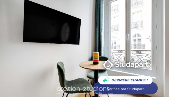 Logement tudiant Studio à Paris 16me arrondissement (75016)