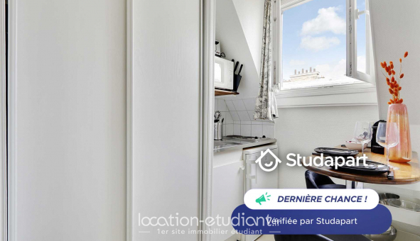 Logement tudiant Studio à Paris 16me arrondissement (75016)