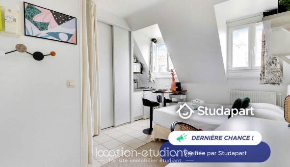 Logement tudiant Studio à Paris 16me arrondissement (75016)