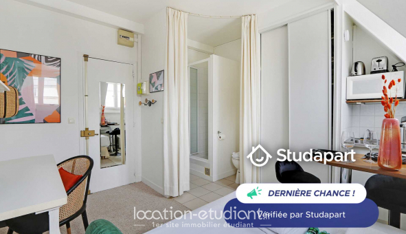 Logement tudiant Studio à Paris 16me arrondissement (75016)