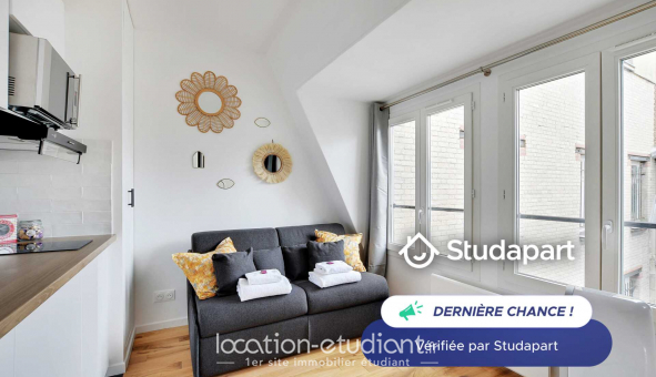 Logement tudiant Studio à Paris 16me arrondissement (75016)