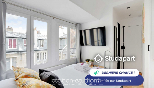 Logement tudiant Studio à Paris 16me arrondissement (75016)